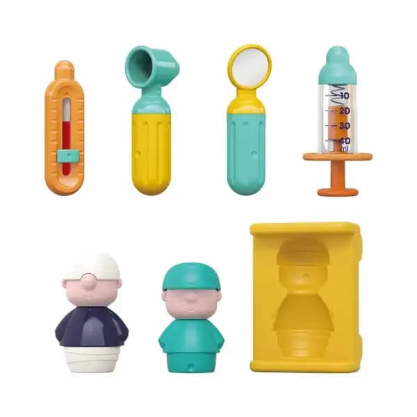 آمبولانس موزیکالی هالی تویز Huile toys — تصویر ۶