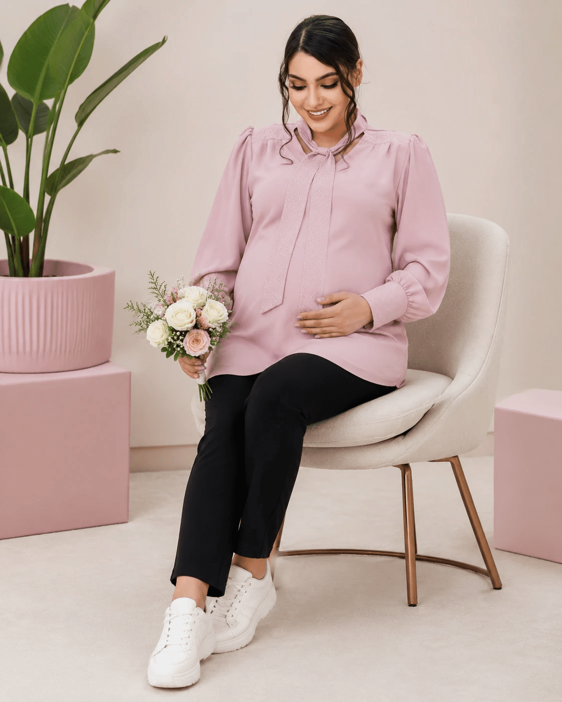 شومیز بارداری کراواتی
