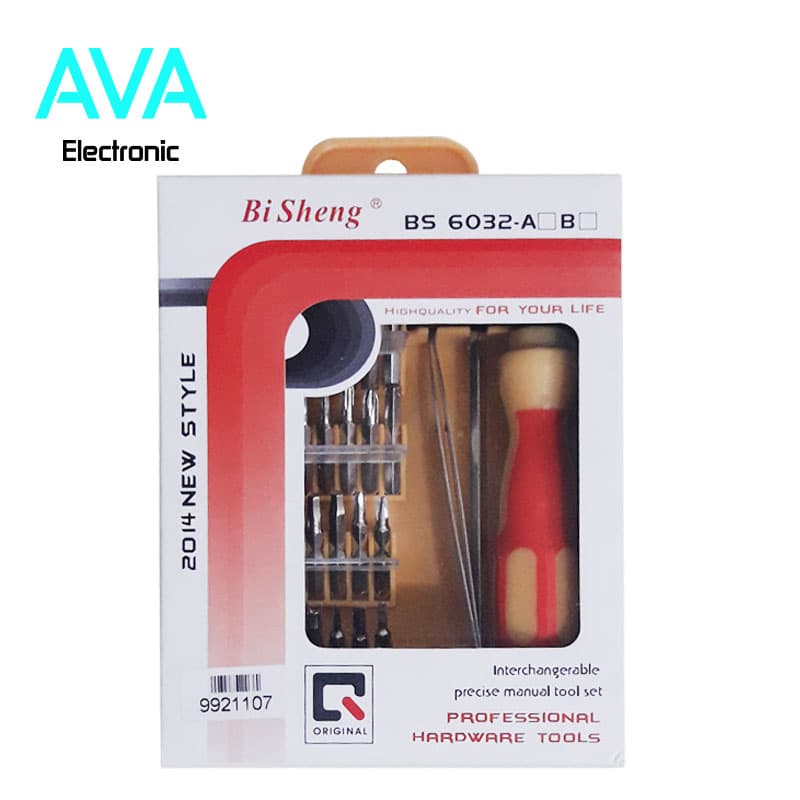 مجموعه ۳۲ عددی پیچ گوشتی موبایلی مدل BS-6032-A