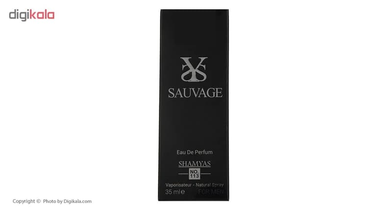 ادو پرفیوم مردانه شمیاس مدل Sauvage حجم 35 میلی لیتر کد m20926 — تصویر ۲