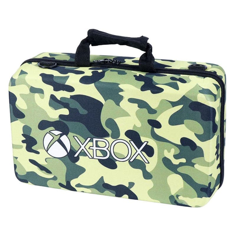 کیف کنسول بازی XBOX Series S طرح چریکی سبز زرد