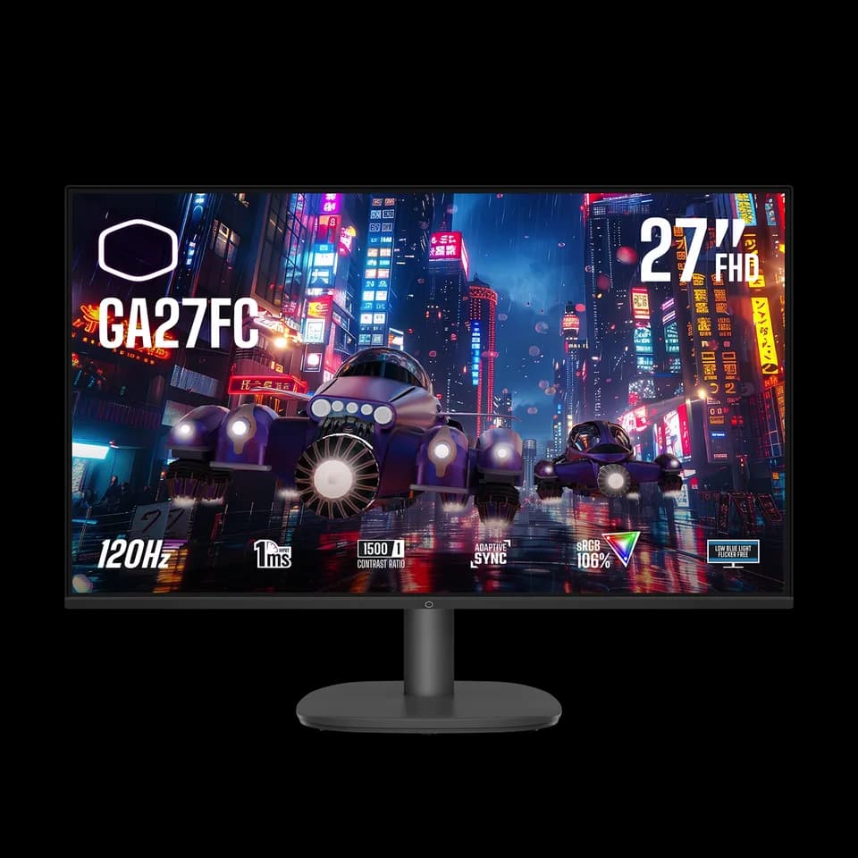 مانیتور ۲۷ اینچ کولر مستر مدل Cooler Master GA27FC — تصویر ۲