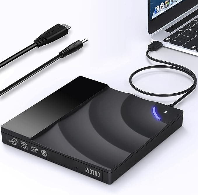 درایو DVD اکسترنال یوتو YOTUO External CD Drive, Portable USB 3.0 Type-C