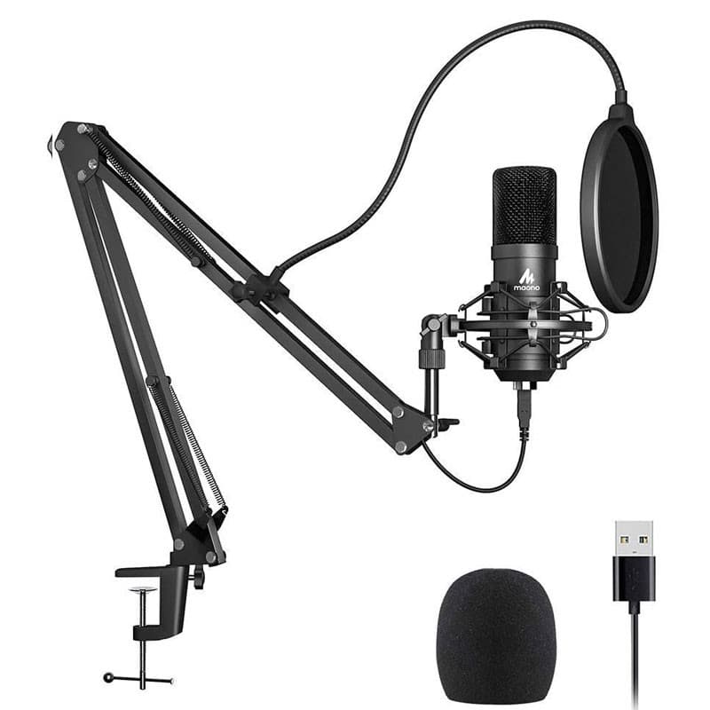 میکروفون استودیویی مائونو مدل AU-A04 Maono AU-A04 MICROPHONE
