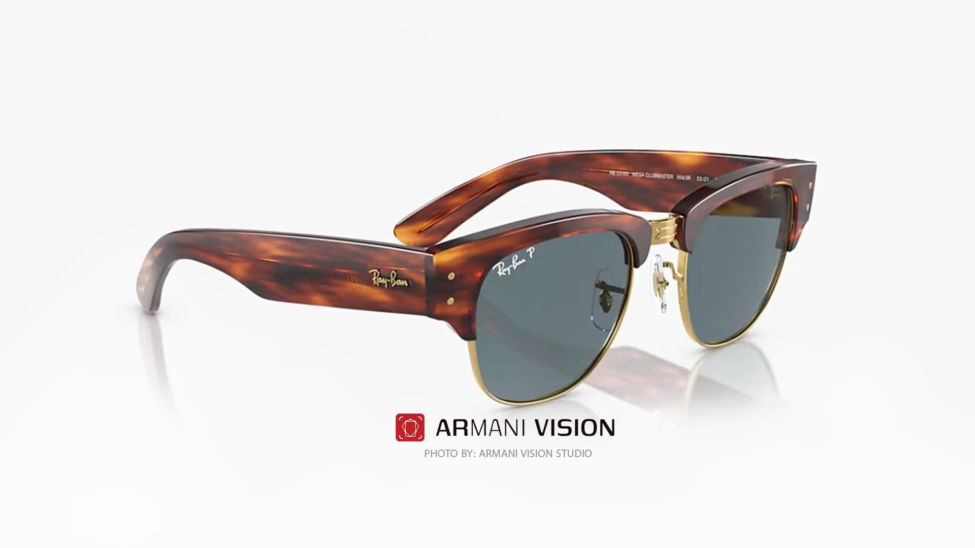 عینک ری بن RAYBAN – MEGA CLUBMASTER – RB 0316S – 954/3R — تصویر ۷
