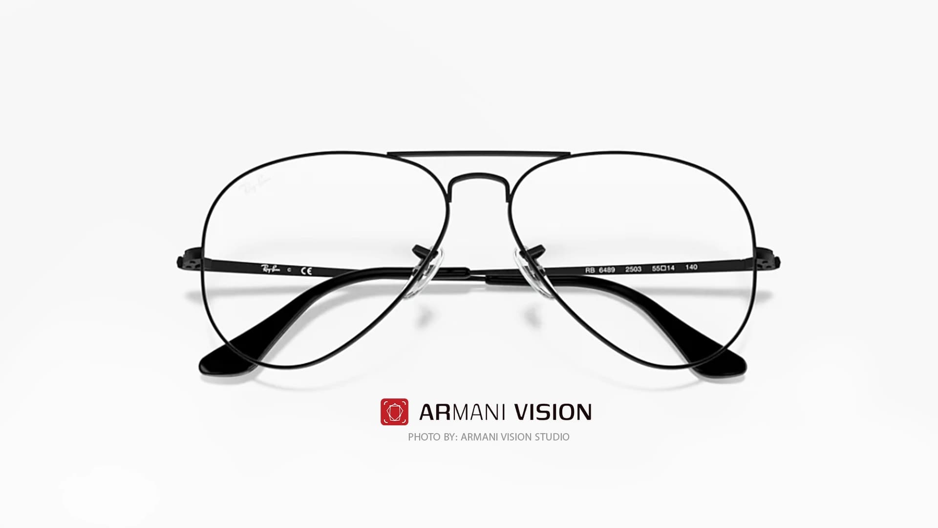 عینک ری بن RAYBAN – AVIATOR – RB 6489V – 2503 — تصویر ۷