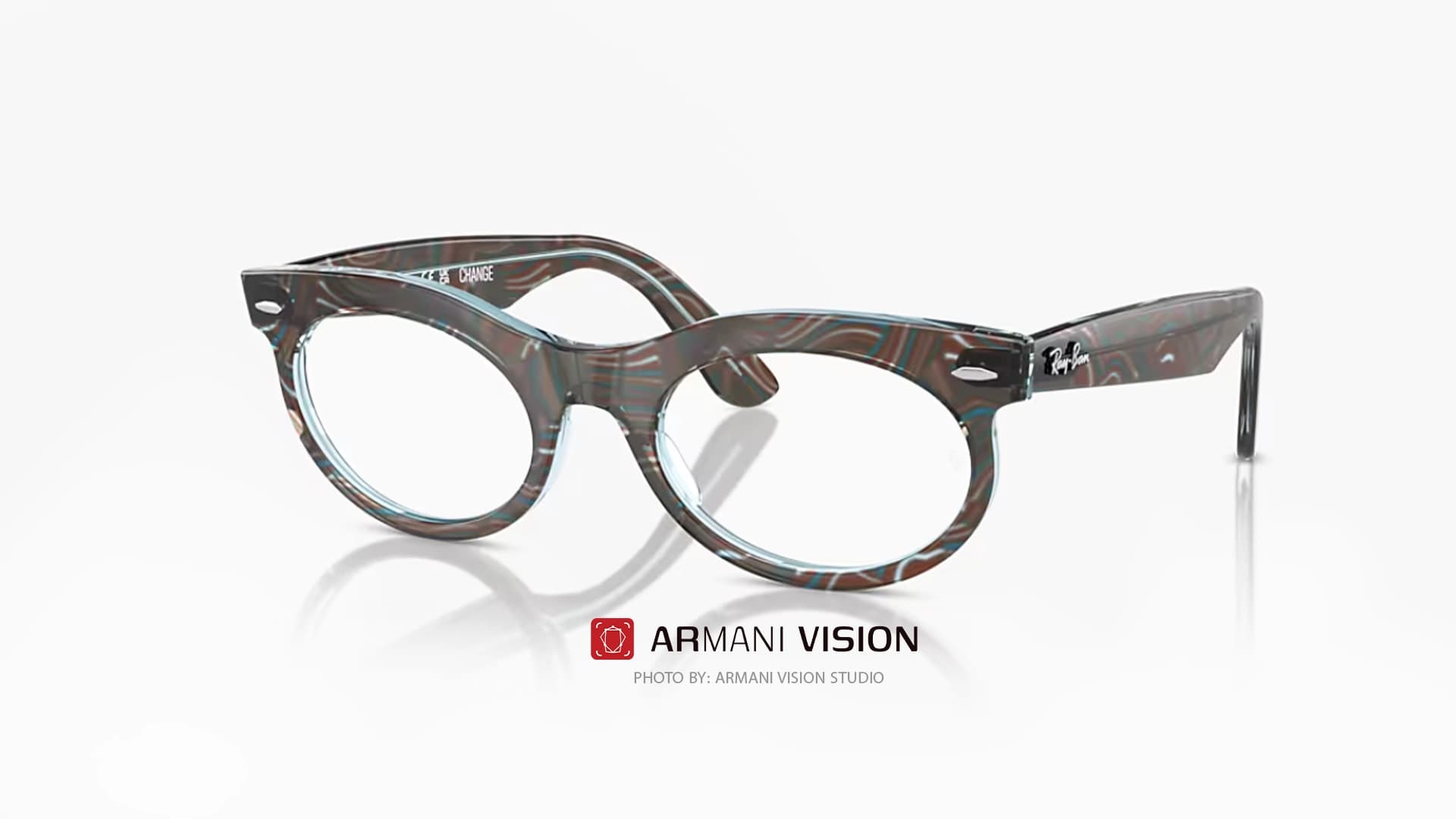 عینک ری بن RAYBAN – WAYFARER OVAL – CHANGE – RB 2242V – 8293 — تصویر ۸