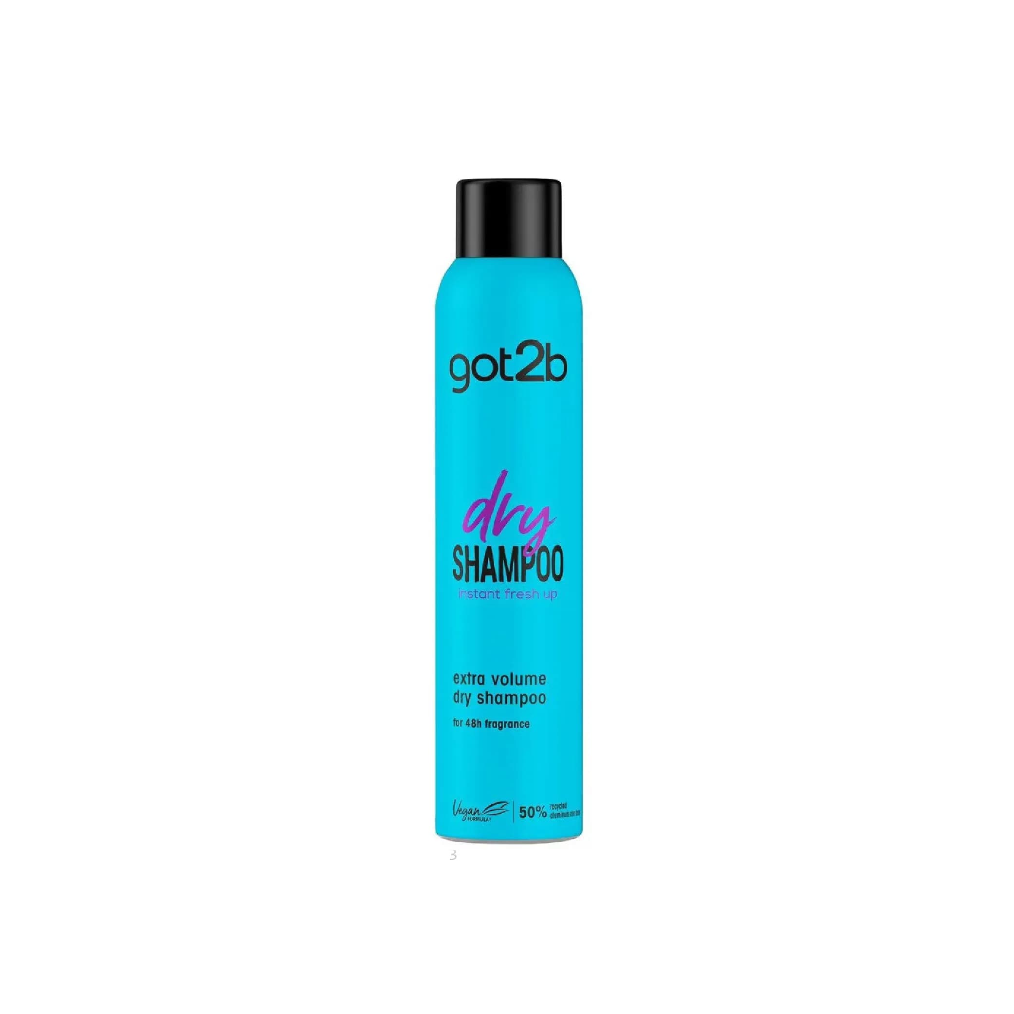 شامپو خشک گات‌تو‌بی Schwarzkopf Extra Volume – حجم ۲۰۰ میلی‌لیتر