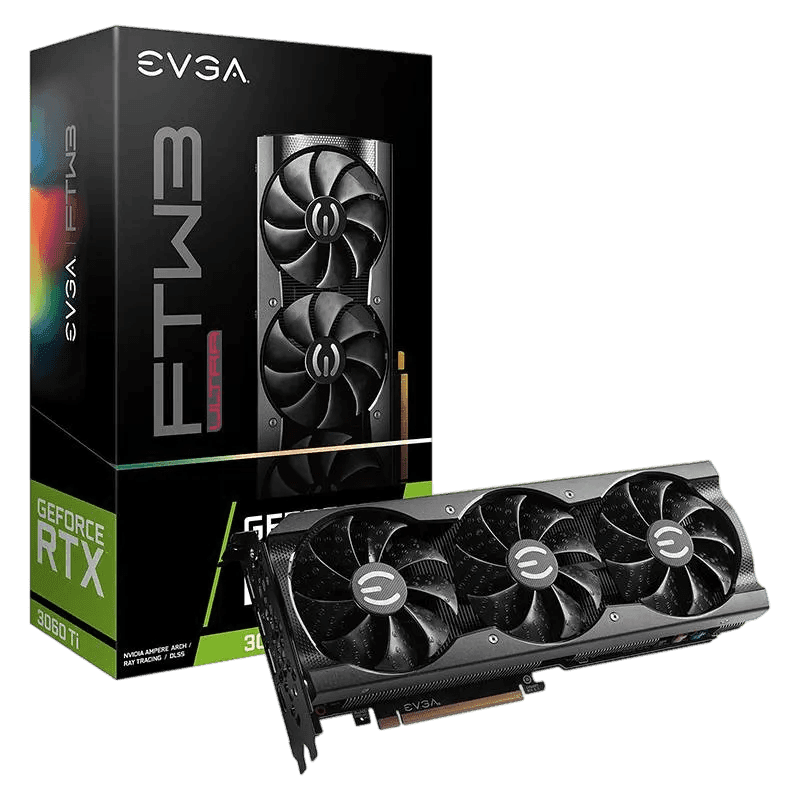 کارت گرافیک مدل GeForce RTX 3060ti evga ftw3 8GB