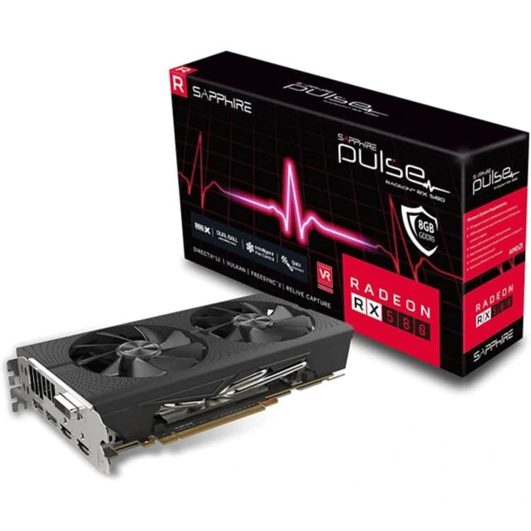 کارت گرافیک Sapphire PULSE RX 580 8 GB