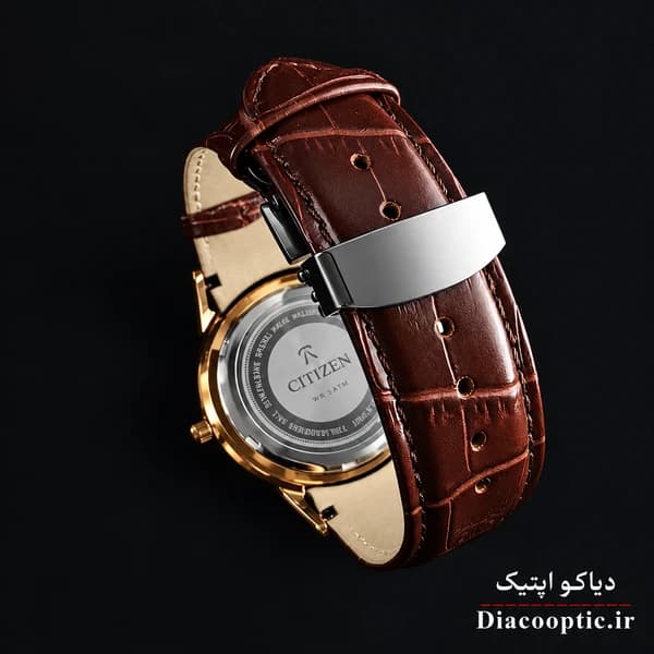 ساعت مچی مردانه موتور ژاپن برند رمانسون مدل Do1280 چرمی — تصویر ۱۲