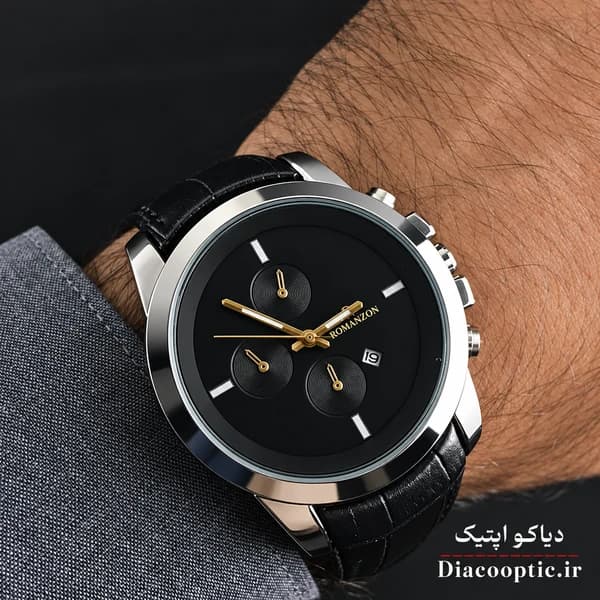 ساعت مچی مردانه موتور ژاپن برند رمانسون مدل Do1276 چرمی — تصویر ۸
