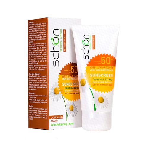 کرم ضد آفتاب شون با رنگ طبیعی SPF50 — تصویر ۵