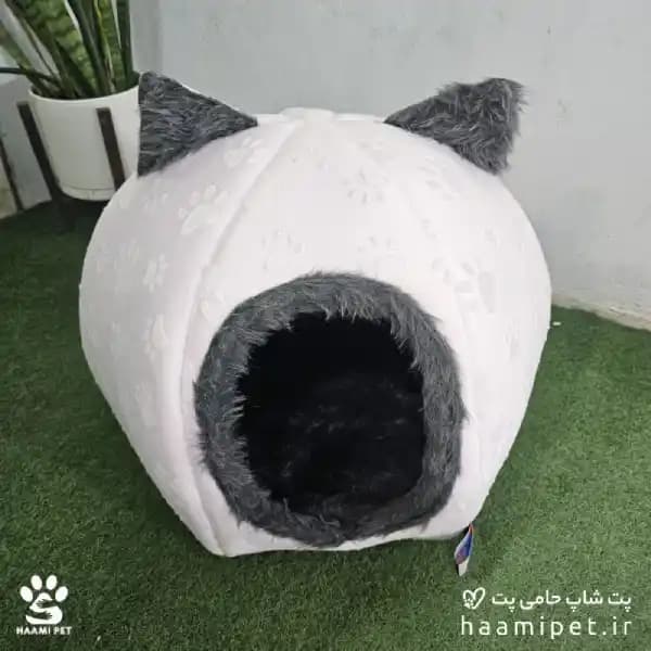 کلبه طرح گربه مخصوص گربه و سگ