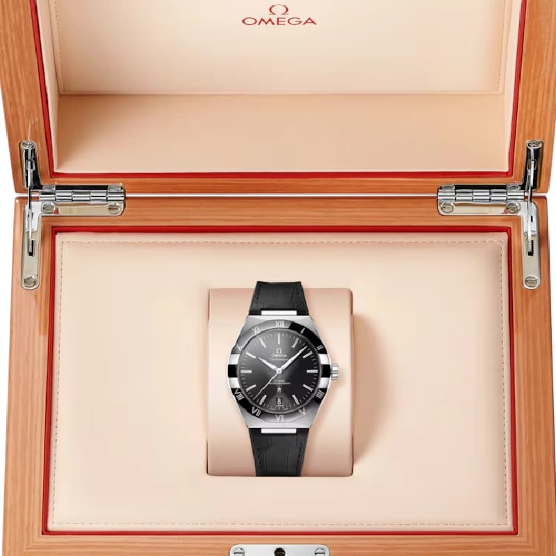 امگا Constellation Co-Axial Master Chronometer 41 مشکی | رفرنس 131.33.41.21.01.001 — تصویر ۲