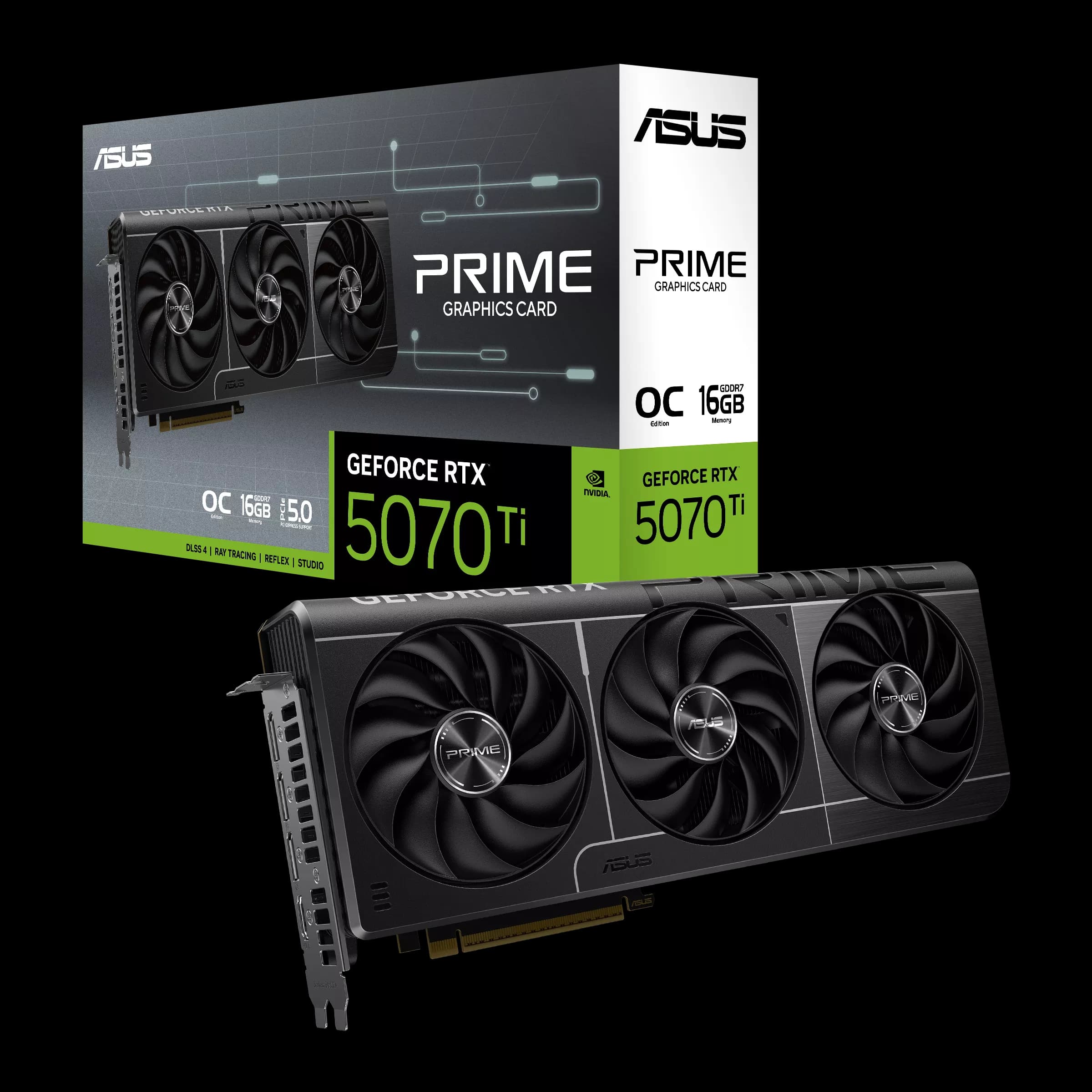 ASUS PRIME GeForce RTX 5070 Ti 16GB GDDR7 OC