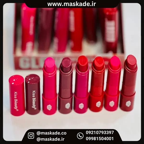 پک ۶ عددی رژلب کیس بیوتی