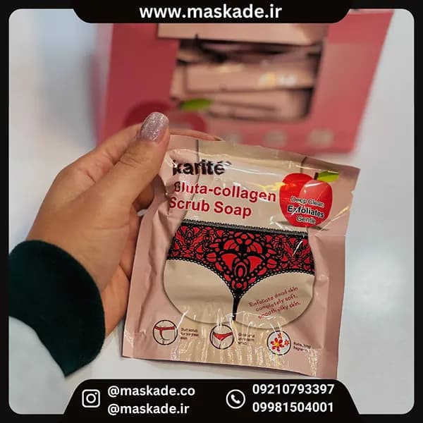 صابون باسن کاریته عصاره هلو