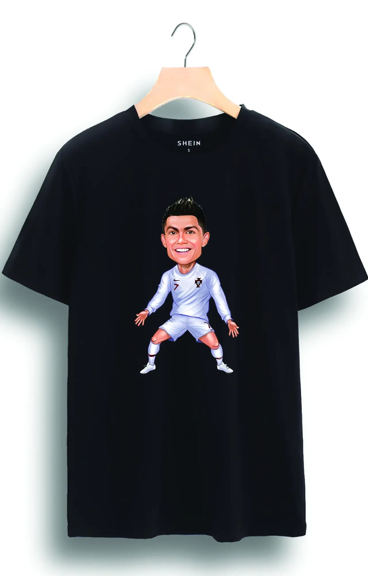 تیشرت نخ طرح رونالدو پرتغال ronaldo کد 4289