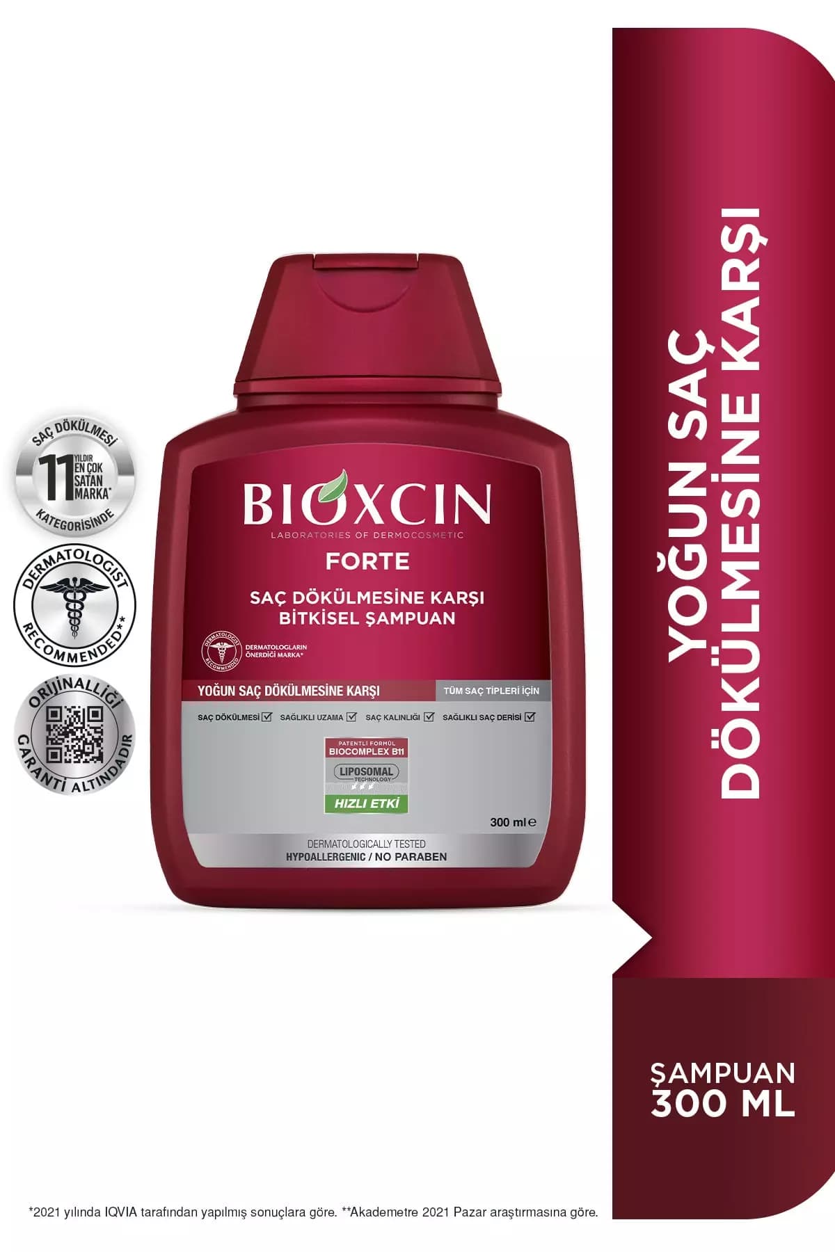 شامپو ضدریزش مو گیاهی بیوکسین اصلی| Bioxcin forte Herbal SHampoo