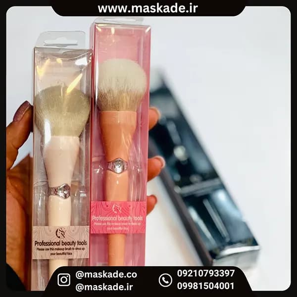 براش رژگونه تکی نگین دار