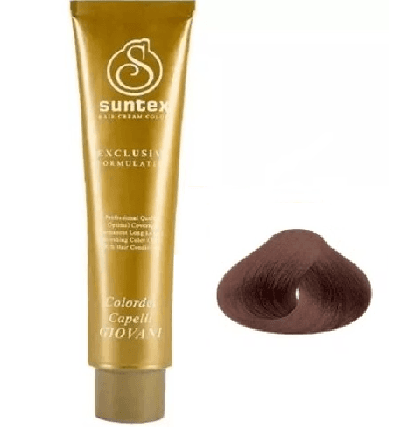 سانتکس رنگ مو 7.58 mahogany chocolat ماهاگونی شکلاتی (SUNTEX)