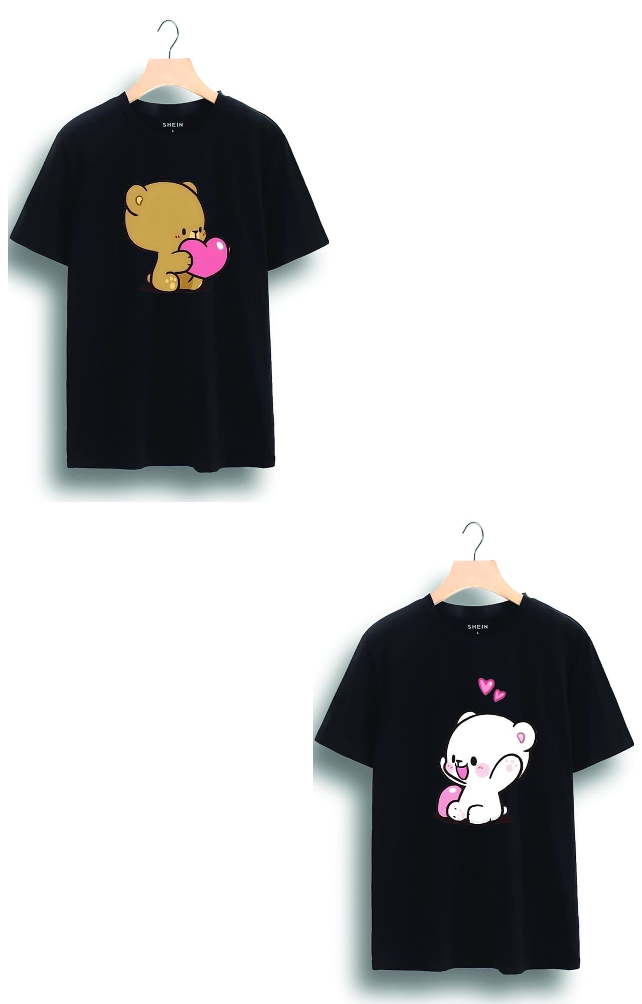 تیشرت ست نخ طرح خرس تدی teddy کد 4765