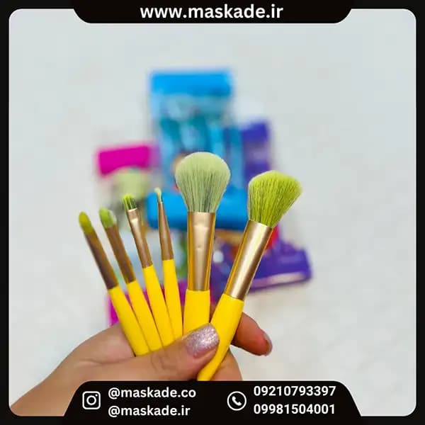 ست براش فانتزی شش تیکه