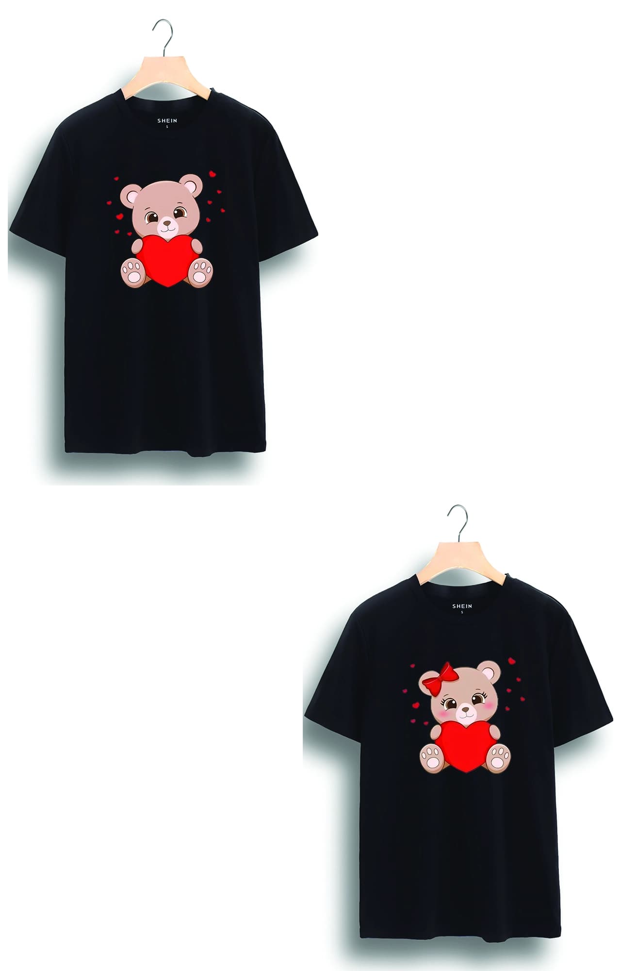تیشرت ست نخ طرح خرس تدی teddy کد 4763