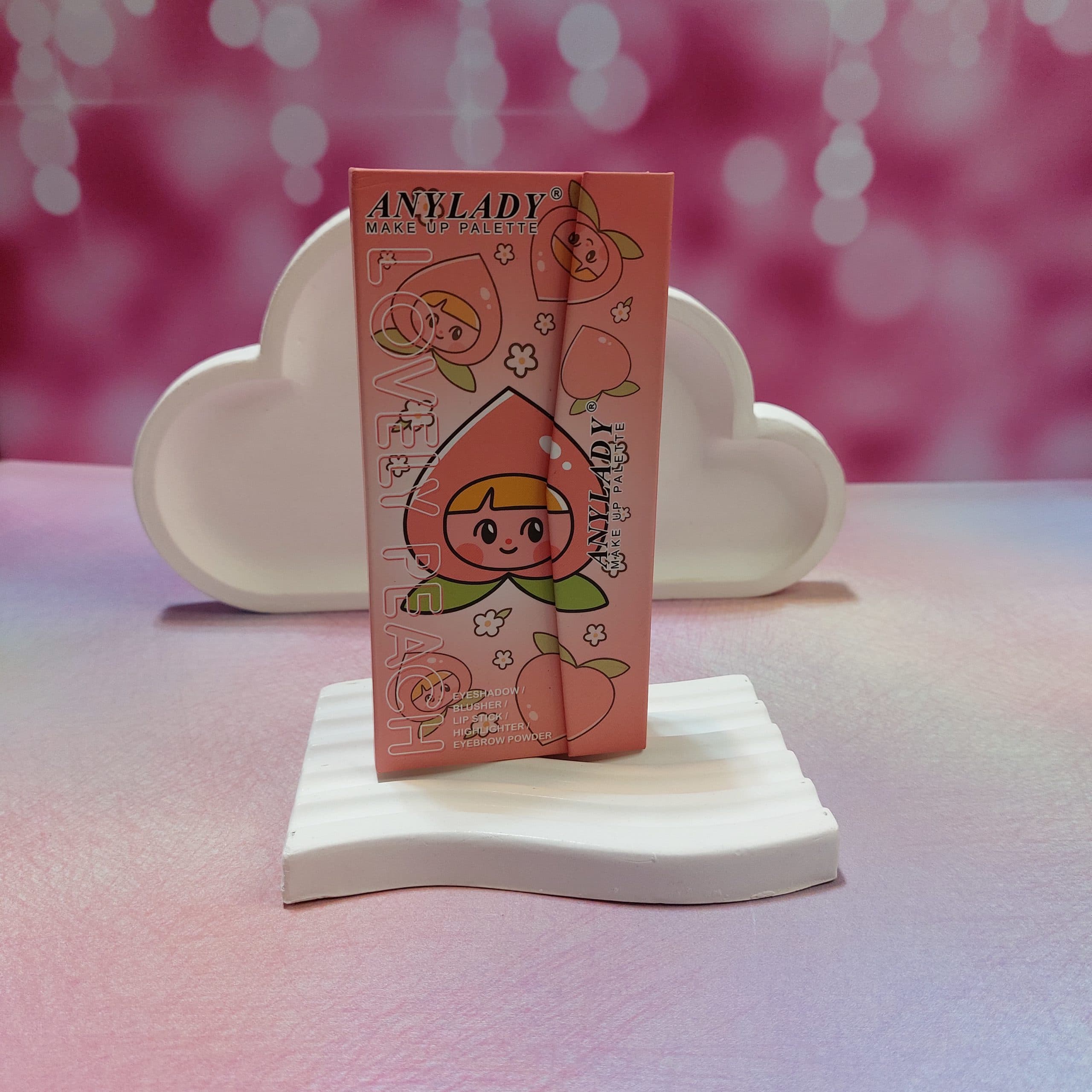 پالت سایه چشم انی لیدی مدل هلو | ANYLADY MAKE UP PALETTE LOVELY PEACH