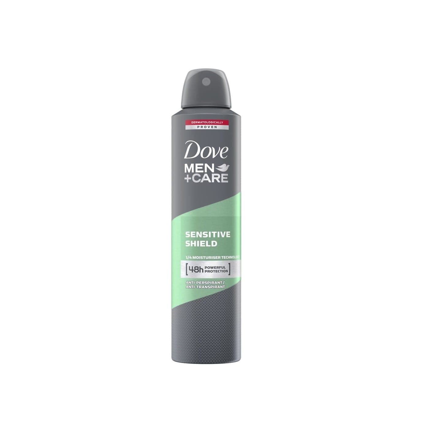 اسپری ضدتعریق مردانه داو مدل Sensitive Shield حجم 250 میل