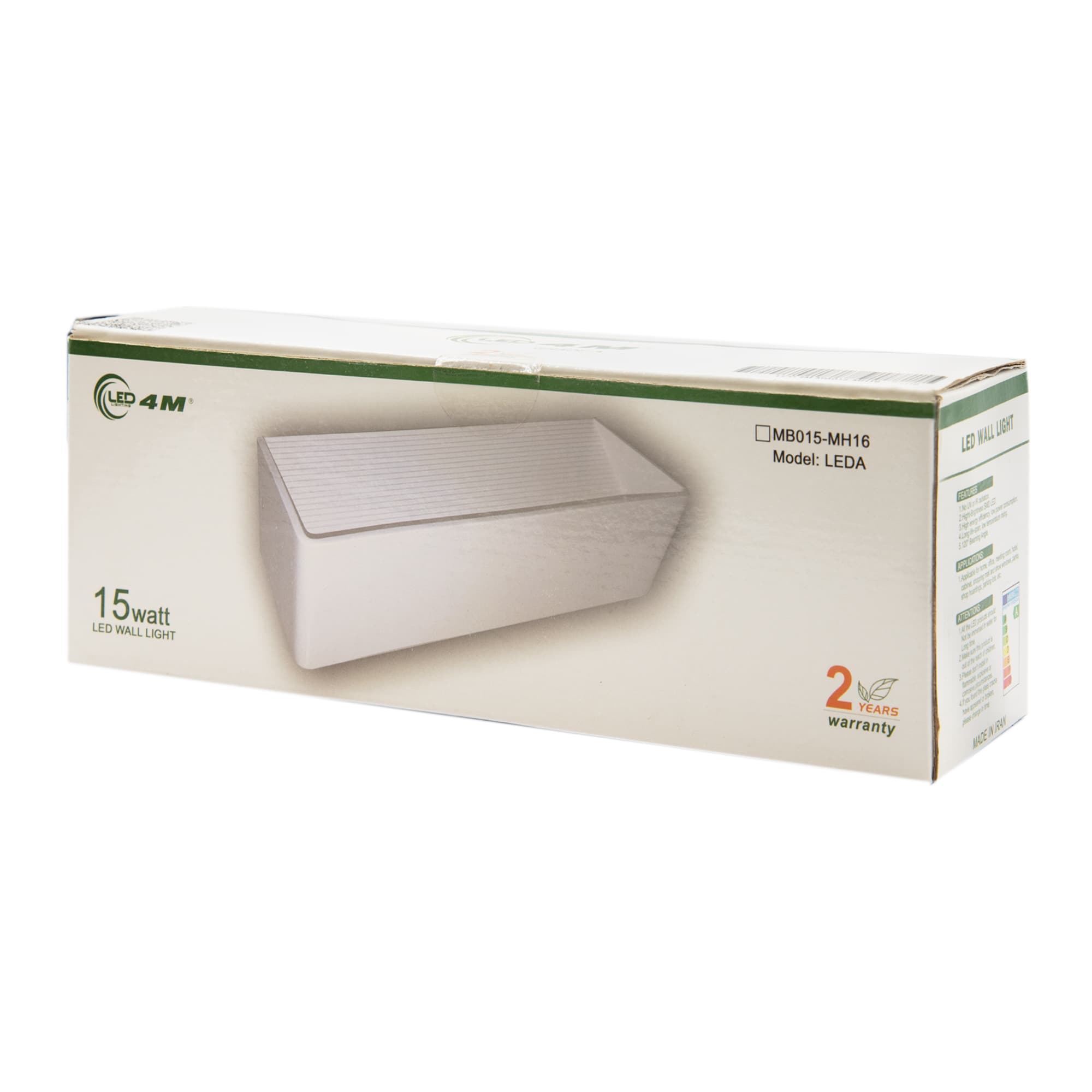 چراغ دکوراتیو 15 وات فورام (4M) مدل لدا — تصویر ۴