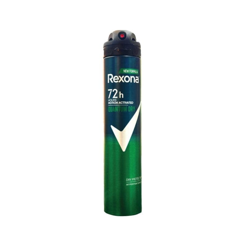 اسپری ضدتعریق مردانه رکسونا Quantum Dry با ماندگاری 72 ساعته