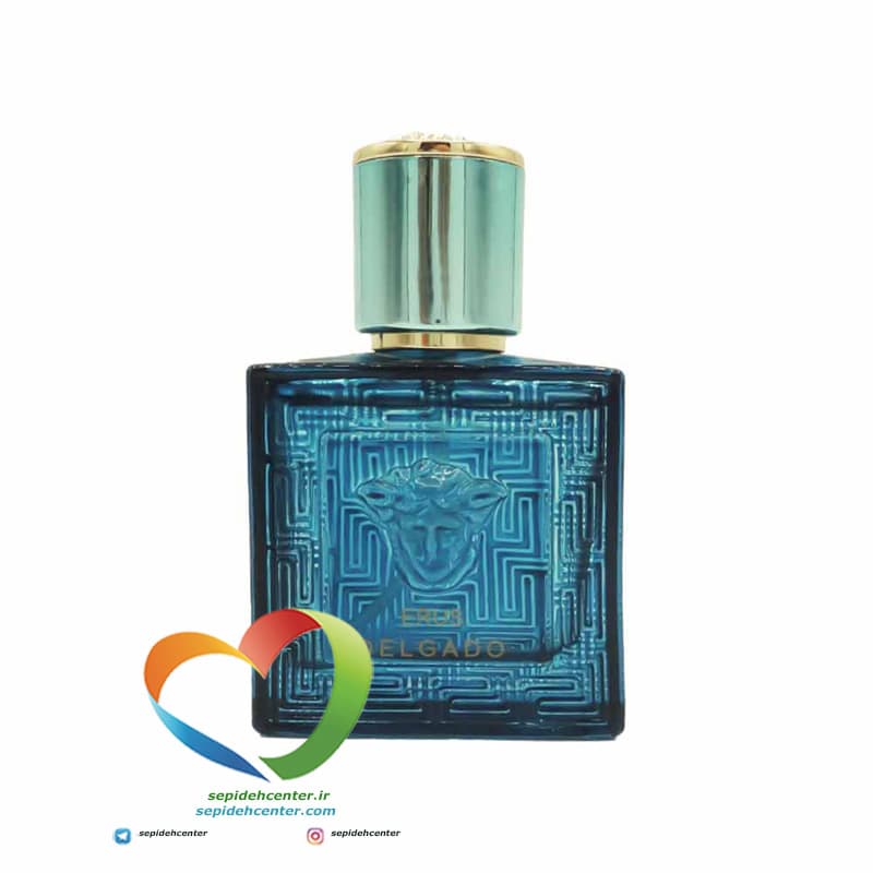 ادکلن جیبی مردانه دلگادو مدل اروس perfume Delgado Erus حجم 25 میل