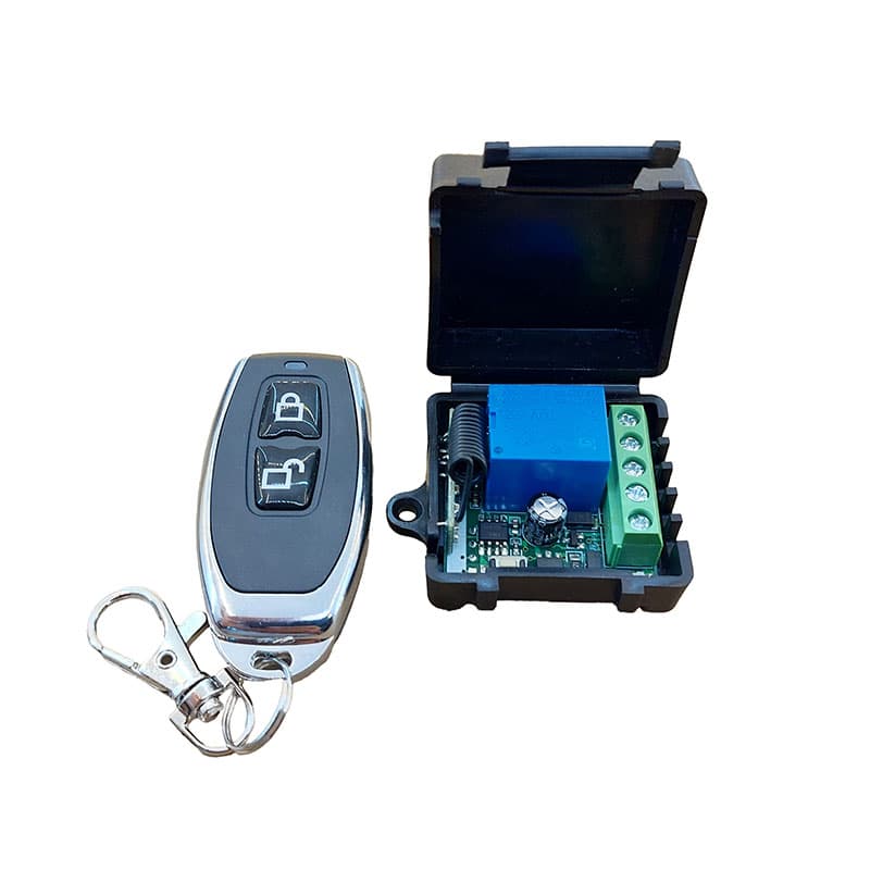 گیرنده تک کاناله 433MHz رادیویی 12ولت با ریموت