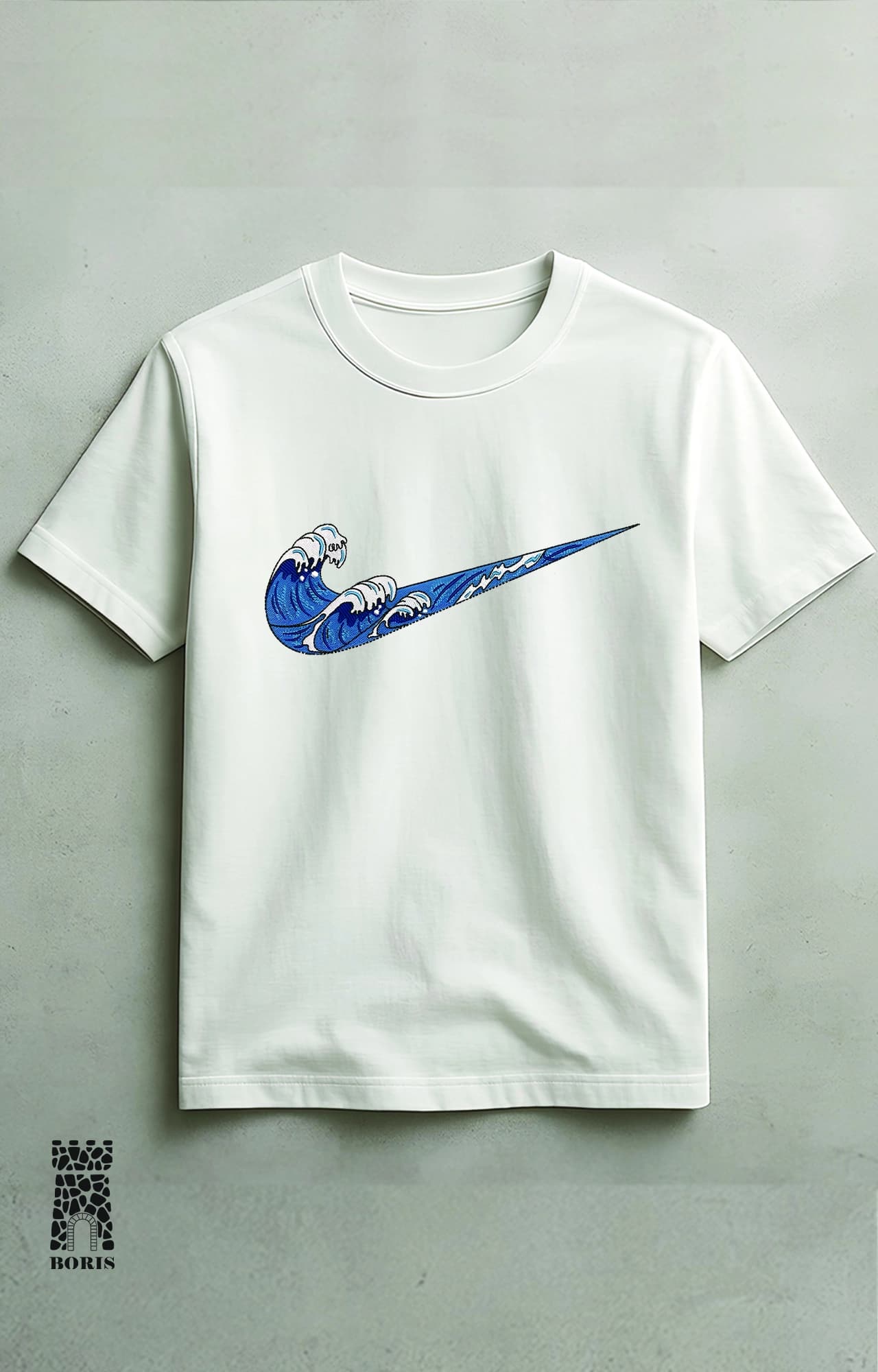 تیشرت باکسی ماکان طرح نایکی nike کد 4916