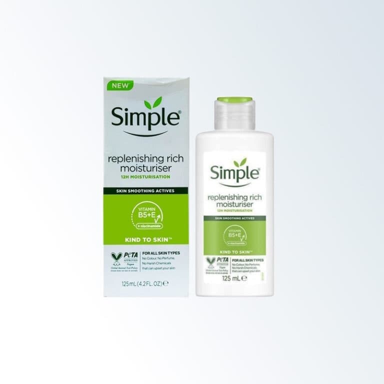 آبرسان و مرطوب کننده سیمپل مدل ریچ حجم 125 میل | Simple replenishing rich moisturiser