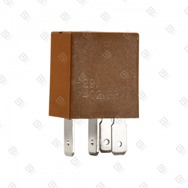 رله 12 ولت 40 آمپر 4 پایه رله میکرو قهوه ای کد 32510222 — تصویر ۳
