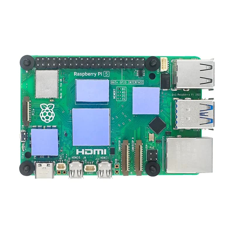 کیس آلومینیومی خنک کننده همراه فن رسپبری پای 5 (Cooler Pi5 C3695) — تصویر ۵