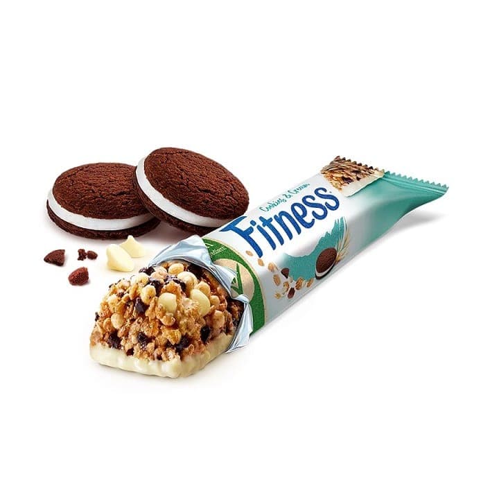 فیتنس بار طعم کوکی و خامه نستله Nestle وزن 25 گرم — تصویر ۲