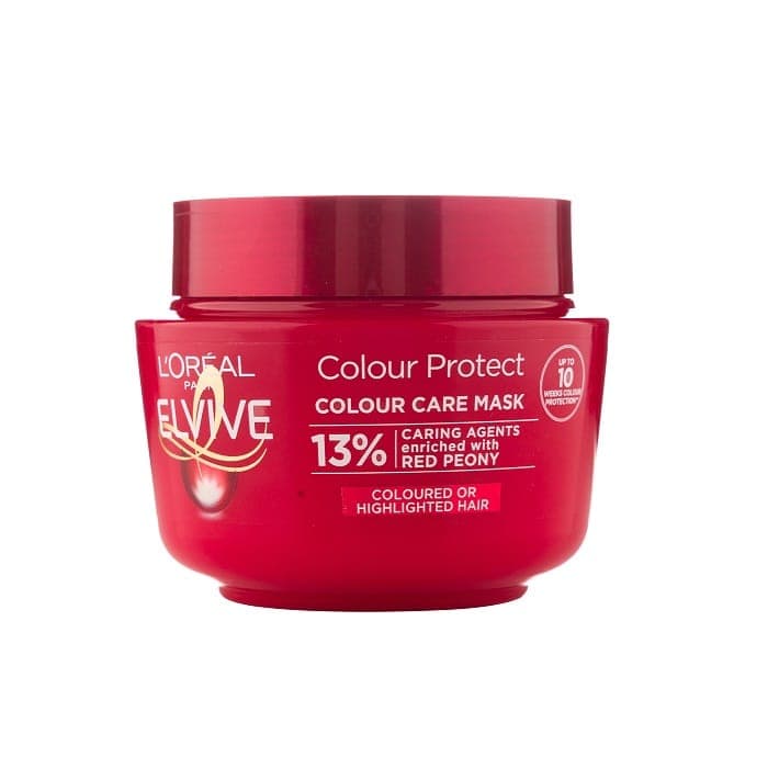 ماسک مو لورآل Elvive Colour Protect حجم 300 میل — تصویر ۲
