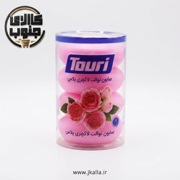 صابون توری با رایحه رز بسته 4 عددی