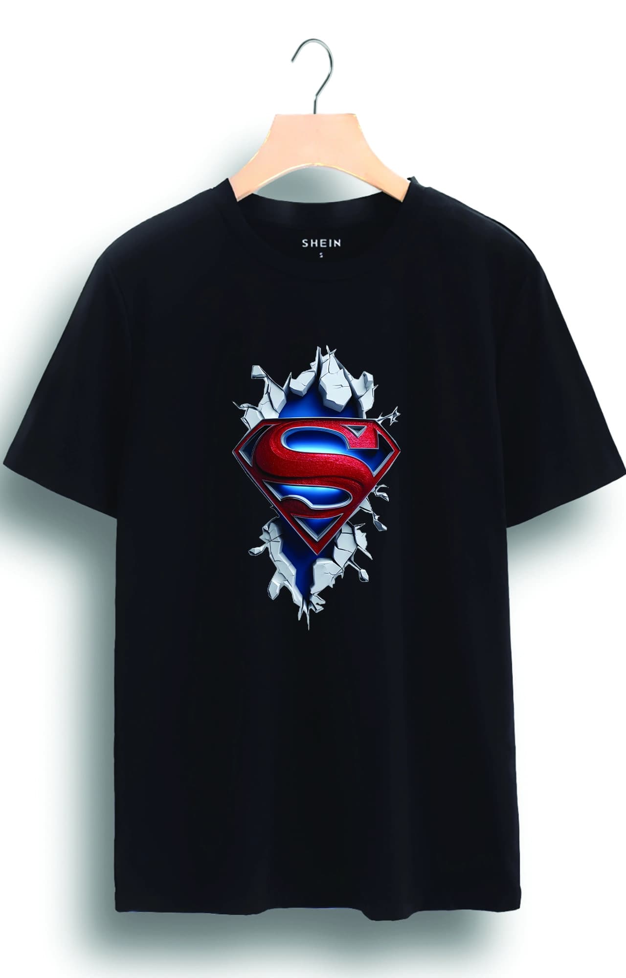 تیشرت نخ طرح سوپر من super man کد 4884