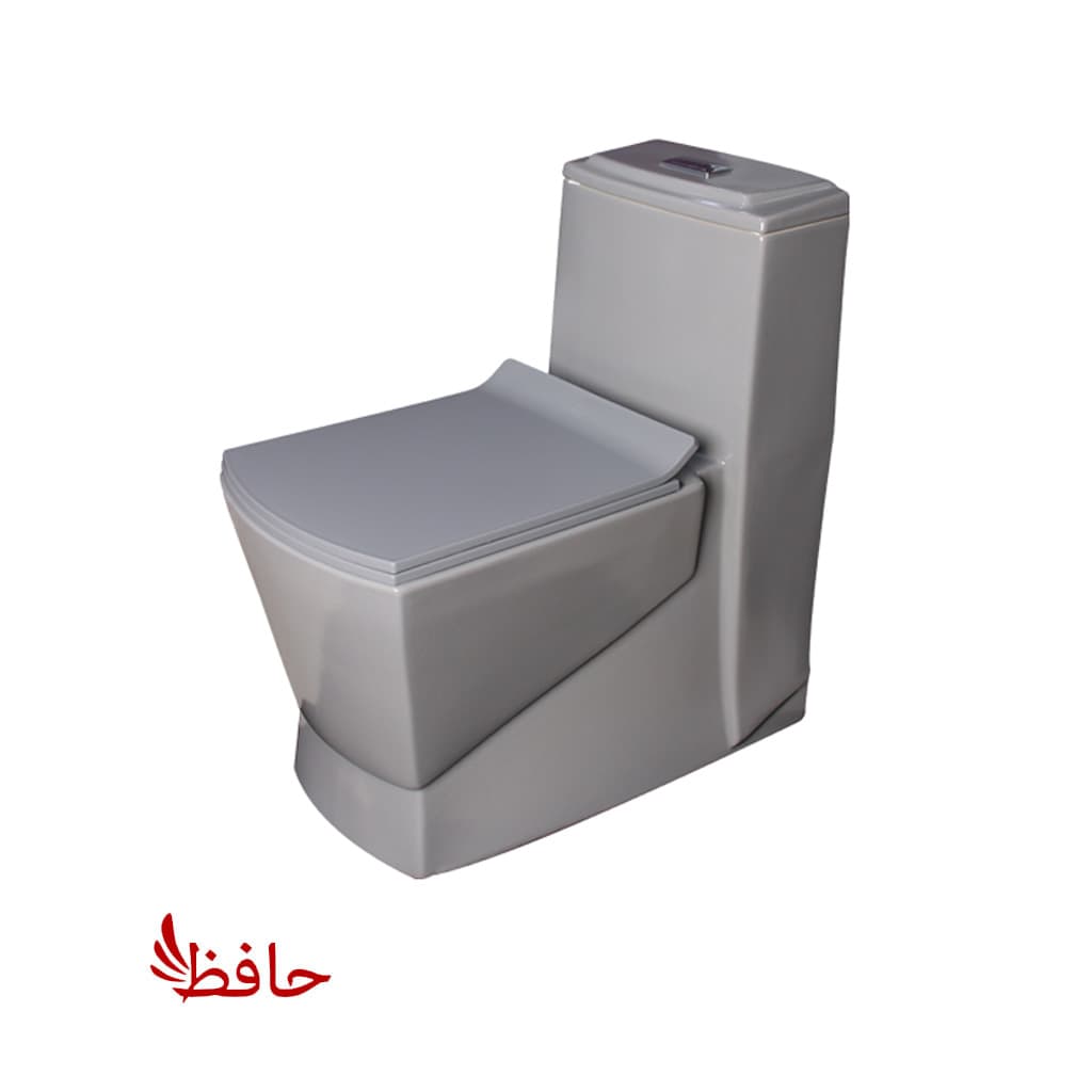 توالت فرنگی مروارید مدل مگا طوسی درجه 1