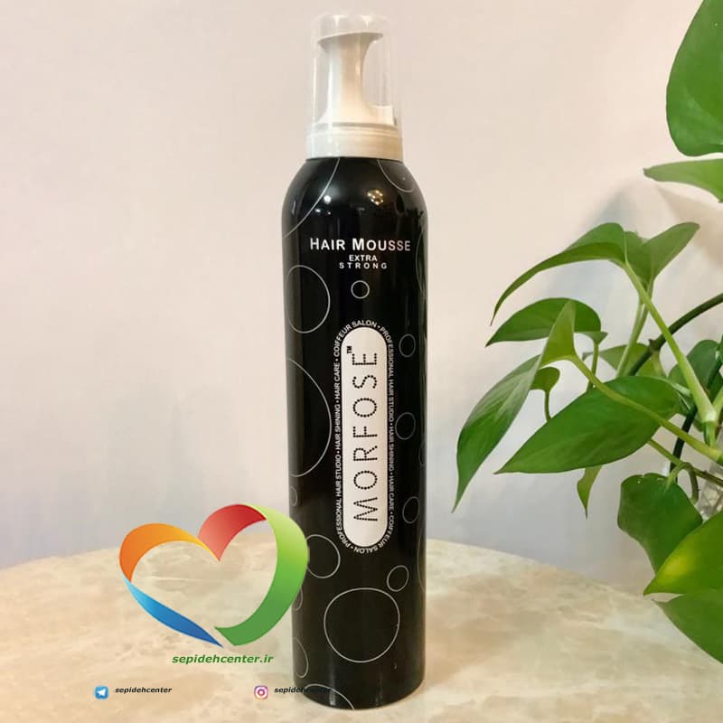 موس مو مورفوس مدل اکسترا استرانگ Morfose Mousse Extra Strong حجم 350 میل