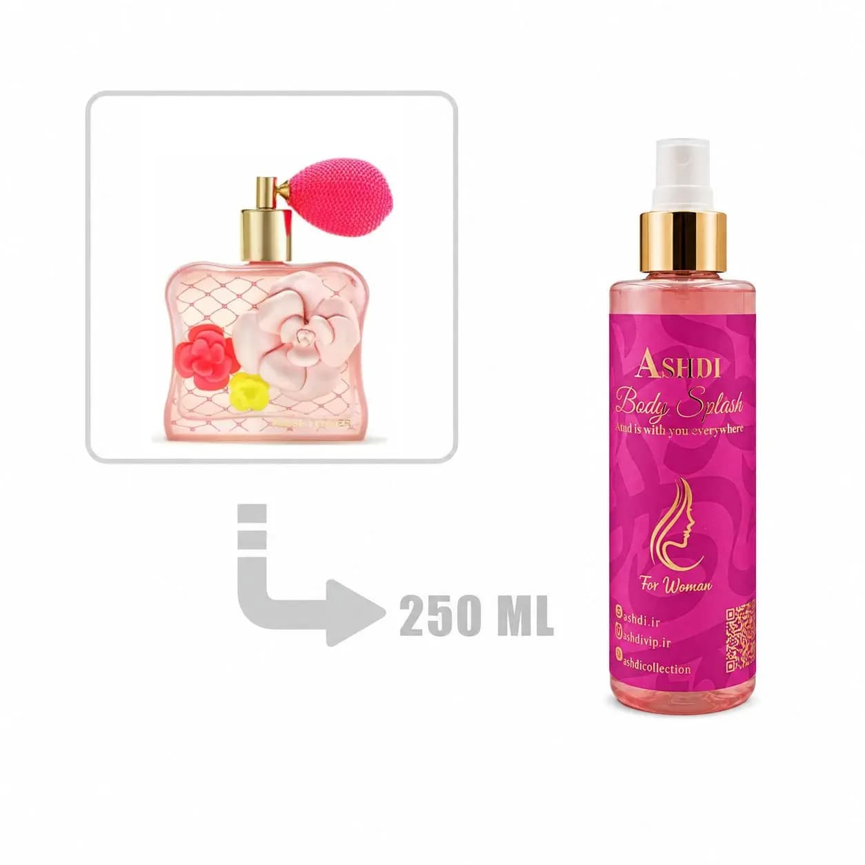 بادی اسپلش ویکتوریا سکرت تیز فلاور 250 میلی اشدی | Victoria Secret Tease Flower