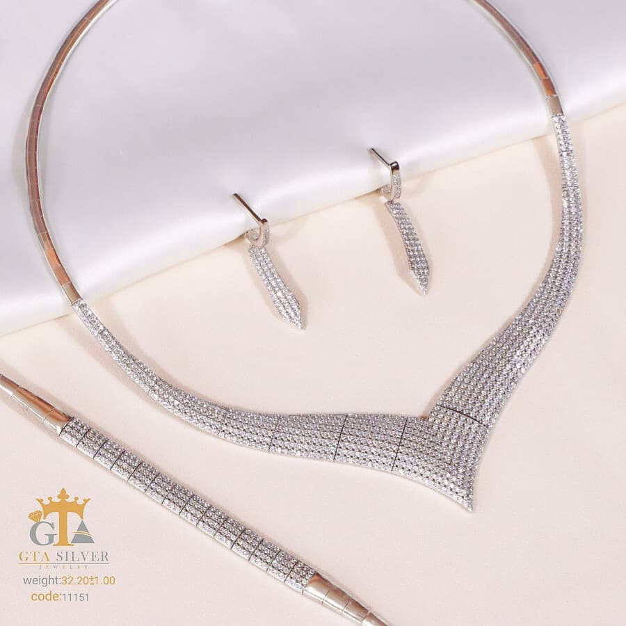 سرویس نقره مارسا طرح تنیسی کد 11151