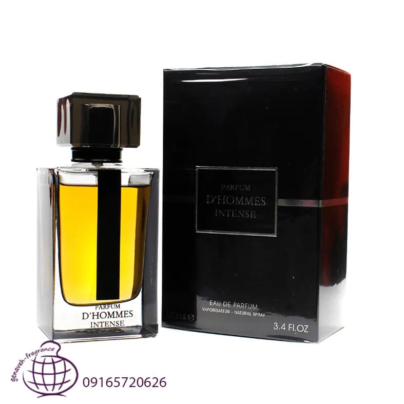 ادکلن فرگرانس ورد دیور هوم اینتنس Dior homme intense حجم 100 میل