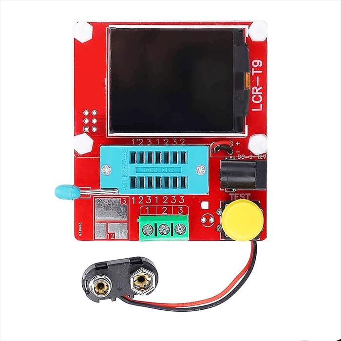 تستر قطعات LCR T9 دارای نمایشگر رنگی TFT