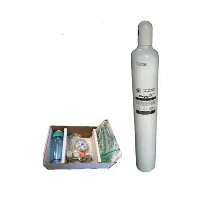 کپسول اکسیژن 20 لیتری پر همراه مانومتر (گارانتی 3و10 ساله)